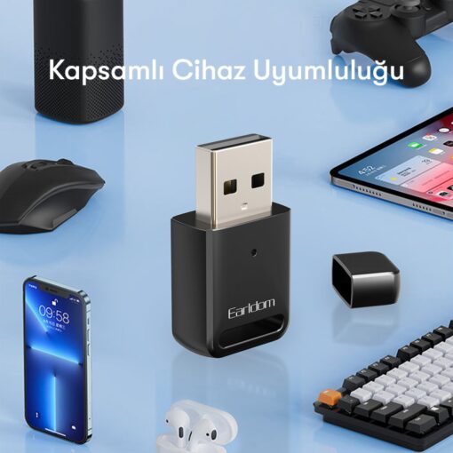 Earldom M91 Bluetooth 5.0 Usb Aux Dönüştürücü - Görsel 4