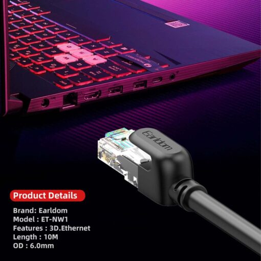 Earldom NW1 10M Cat 6 Ethernet Network Kablosu - Görsel 4