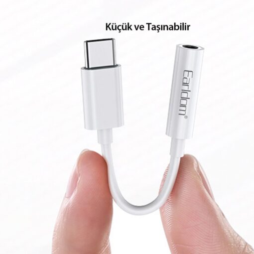 Earldom OT49 Tak Çalıştır Lightning to Aux Dönüştürücü - Görsel 5