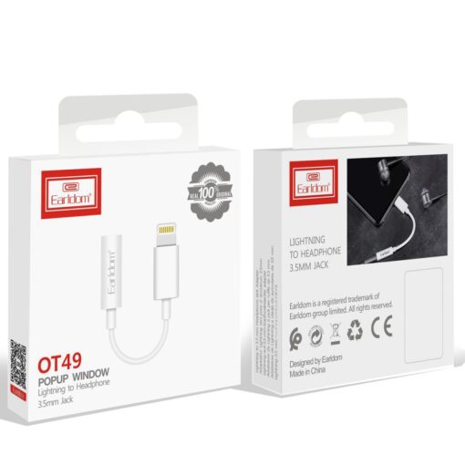 Earldom OT49 Tak Çalıştır Lightning to Aux Dönüştürücü - Görsel 8