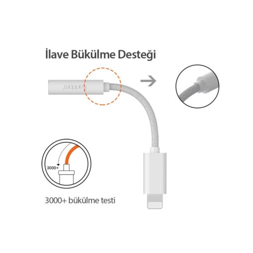 Earldom OT68 Tak Çalıştır Lightning to Aux Dönüştürücü - Görsel 3