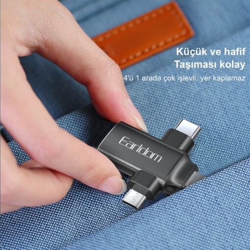 Earldom OT80 3in1 Otg Dönüştürücü - Görsel 3