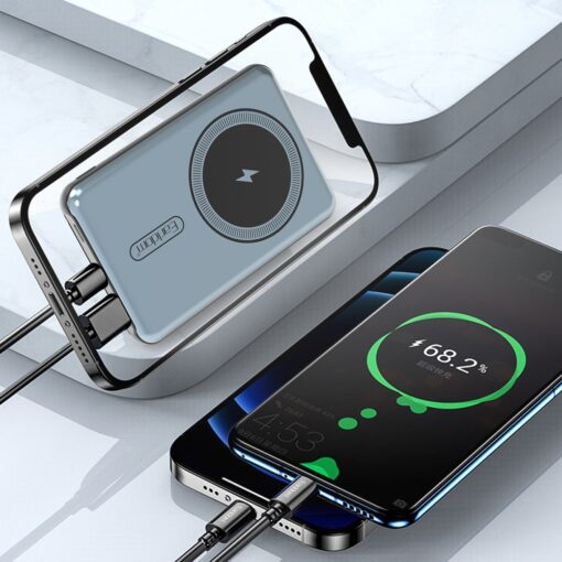 Earldom PD12 5.000 mAh 12W Kablosuz Şarjlı PD Hızlı Şarj Powerbank - Görsel 7