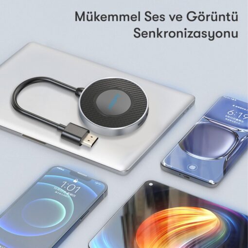 Earldom W7+ 4K Kablosuz Görüntü Aktarıcı - Görsel 6
