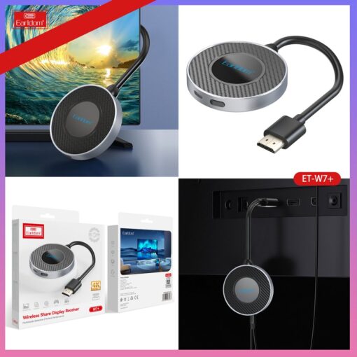 Earldom W7+ 4K Kablosuz Görüntü Aktarıcı - Görsel 7