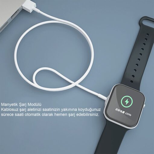 WC21 Apple Watch Kablosuz Şarj Cihazı - Görsel 5