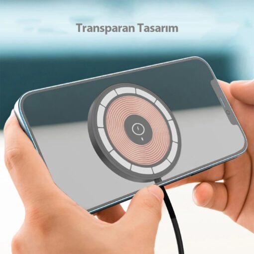 WC26 15W Magsafe Kablosuz Şarj - Görsel 7