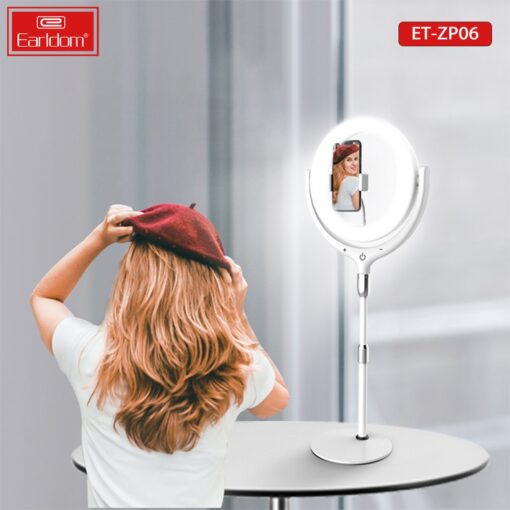 Earldom ZP06 Ayarlanabilir Açılı Dokunmatik Kontrollü Tripodlu Selfie - Görsel 4