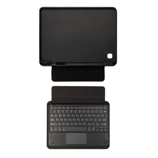 Galaxy Tab A7 Lite T225 Zore Border Keyboard Bluetooh Bağlantılı Standlı Klavyeli Tablet Kılıfı - Görsel 2