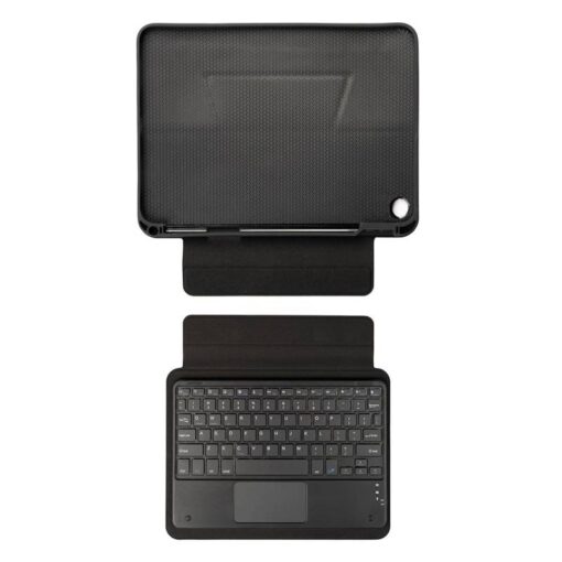 Galaxy Tab A8 10.5 SM-X200 (2021) Zore Border Keyboard Bluetooh Bağlantılı Standlı Klavyeli Tablet Kılıfı - Görsel 3