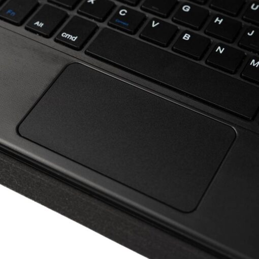 Galaxy Tab A9 Plus Zore Border Keyboard Bluetooh Bağlantılı Standlı Klavyeli Tablet Kılıfı - Görsel 4