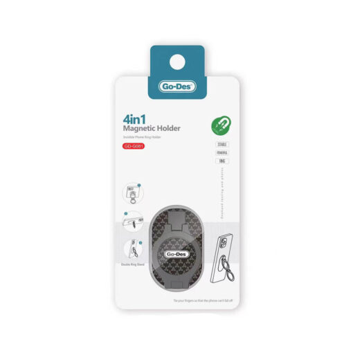 Go Des GD-G085 3in1 Standlı Magnetik Yüzük Tutucu Aparat - Görsel 2