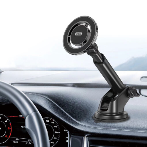 Go Des GD-HD938 Teleskopik Tasarım 360 Derece Dönebilen Magnetik Araç Telefon Tutucu - Görsel 2
