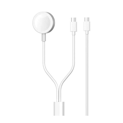 2in1 Magnetik Wireless Type-C PD Hızlı Şarj Kablosu 65W 1.2M - Görsel 2
