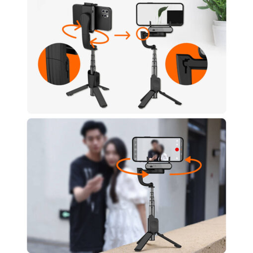 Go Des GD-ST81 Çok Fonksiyonlu 6 Kademeli Teleskopik Tripod Stand Özellikli Bluetooth Selfie Çubuğu - Görsel 8