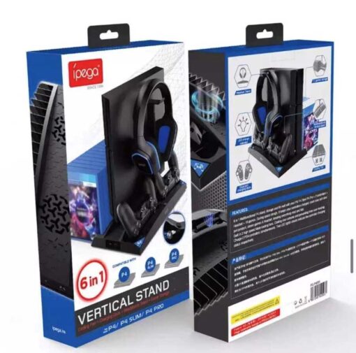 Playstation 4 Şarj İstasyonu ve Kulaklık Standı - Görsel 2