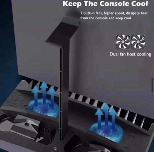 Playstation 4 Şarj İstasyonu ve Kulaklık Standı - Görsel 3