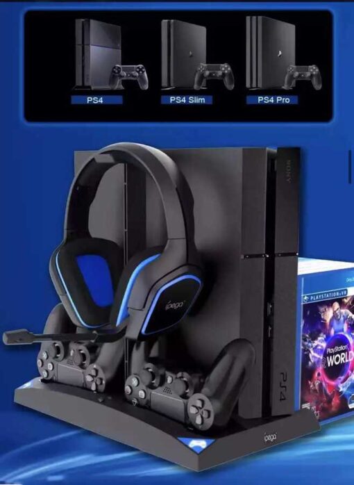 Playstation 4 Şarj İstasyonu ve Kulaklık Standı - Görsel 5
