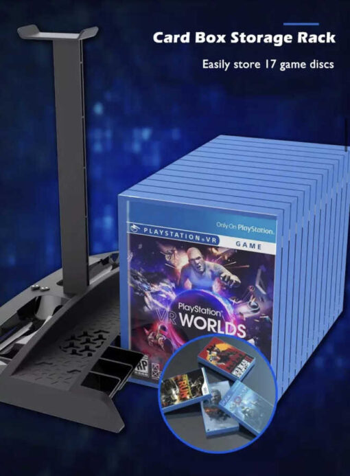 Playstation 4 Şarj İstasyonu ve Kulaklık Standı - Görsel 9
