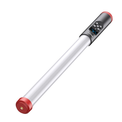 Jmary FM-128RGB OLED Ekran Göstergeli RGB Led Işıklı Su Geçirmez Aydınlatma Çubuğu - Görsel 6