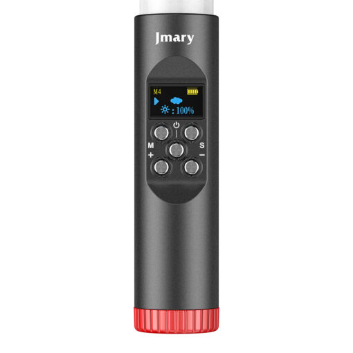 Jmary FM-128RGB OLED Ekran Göstergeli RGB Led Işıklı Su Geçirmez Aydınlatma Çubuğu - Görsel 8
