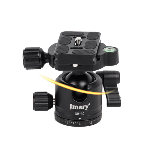 Jmary KT3255NB30 3 Kademeli 164.5cm Fonksiyonel Ayrılabilir Monopod Tasarım Başlıklı Tripod - Görsel 7