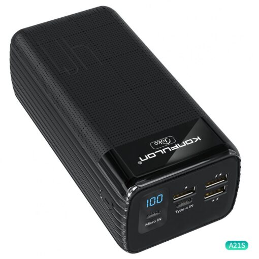 Konfulon A21S Led Işıklı Powerbank 40.000 mAh