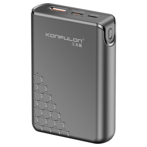 Konfulon A6Q 22.5W Usb 3.0 ve 20W Type-C Çıkışlı 10.000 mAh PD Powerbank