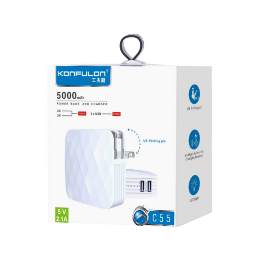 Konfulon C55 Powerbank 5.000 mAh Şarj Aleti - Görsel 3