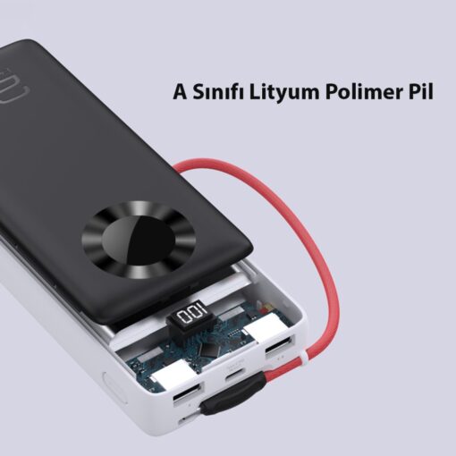 Konfulon J08 Powerbank 20.000 mAh - Görsel 2