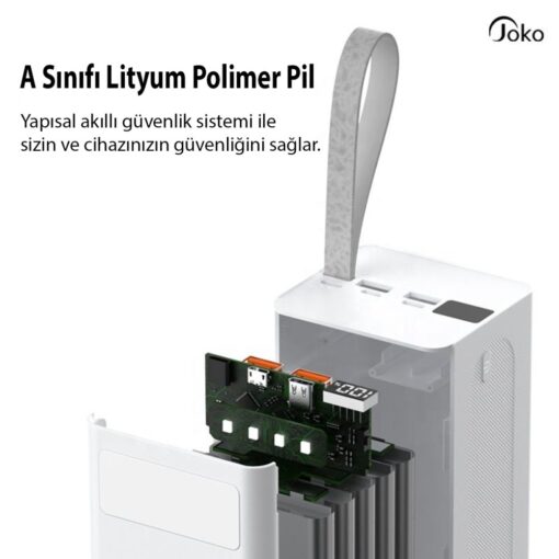 Konfulon J10 Powerbank 50.000 mAh - Görsel 7