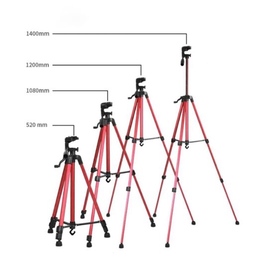 3366 Tripod - Kırmızı - Görsel 6