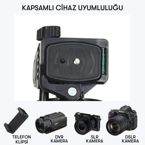 3366 Tripod - Kırmızı - Görsel 2