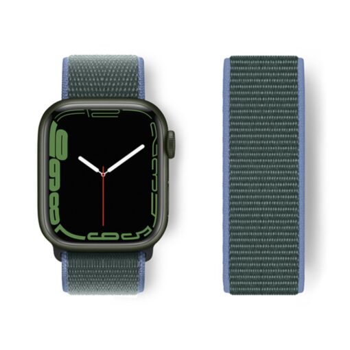 Apple Watch 40mm Hasırlı Cırtcırtlı Kordon - Görsel 10