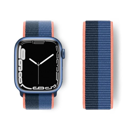 Apple Watch 40mm Hasırlı Cırtcırtlı Kordon - Görsel 16