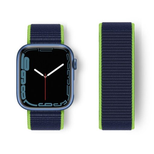 Apple Watch 40mm Hasırlı Cırtcırtlı Kordon - Görsel 18
