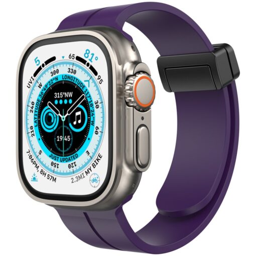Apple Watch Ultra 49mm KR412 Elegance Stylısh Kordon - Görsel 2