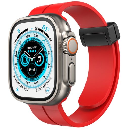 Apple Watch Ultra 49mm KR412 Elegance Stylısh Kordon - Görsel 4