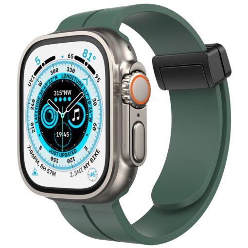 Apple Watch Ultra 49mm KR412 Elegance Stylısh Kordon - Görsel 5