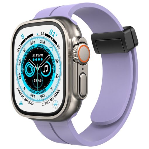 Apple Watch Ultra 49mm KR412 Elegance Stylısh Kordon - Görsel 6