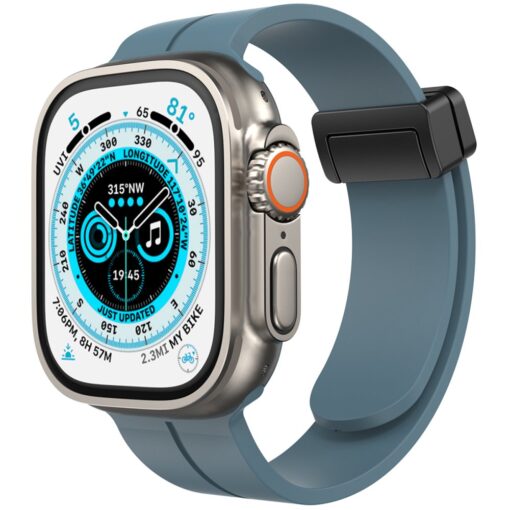 Apple Watch Ultra 49mm KR412 Elegance Stylısh Kordon - Görsel 7