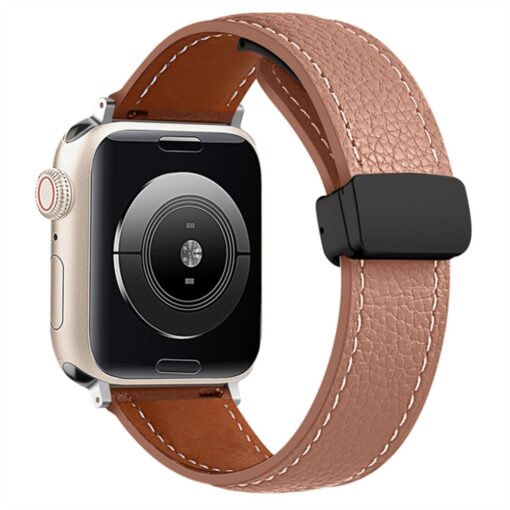 Apple Watch Ultra 49mm KR414 Daks Deri - Görsel 3