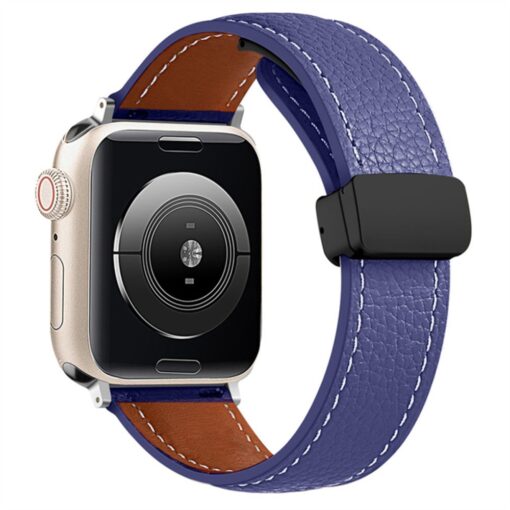 Apple Watch Ultra 49mm KR414 Daks Deri - Görsel 5