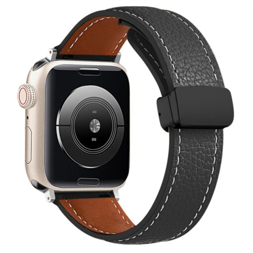 Apple Watch Ultra 49mm KR414 Daks Deri - Görsel 7