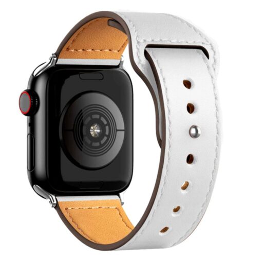 Apple Watch 40mm KR415 Luaz Deri Kordon - Görsel 2