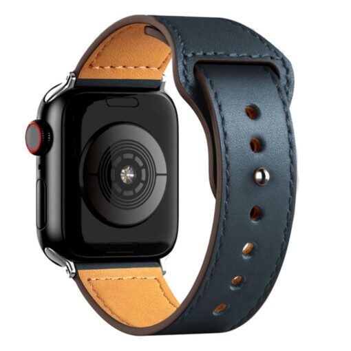 Apple Watch 40mm KR415 Luaz Deri Kordon - Görsel 5