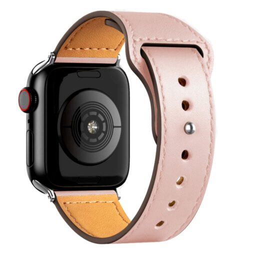 Apple Watch 40mm KR415 Luaz Deri Kordon - Görsel 6