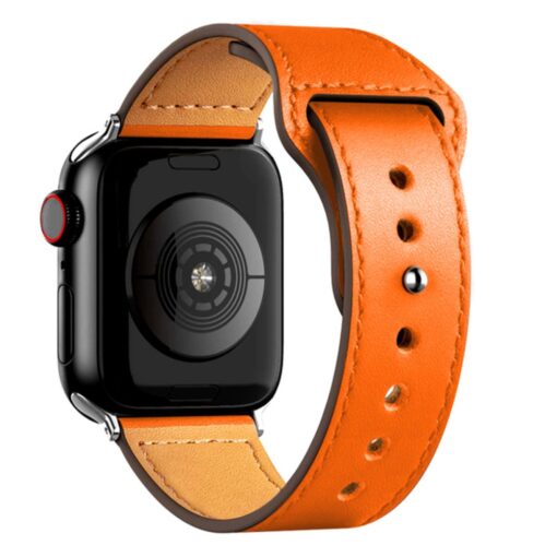 Apple Watch 40mm KR415 Luaz Deri Kordon - Görsel 7