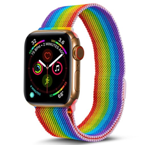 Apple Watch 44mm Metal Mıknatıslı Kordon - Görsel 4