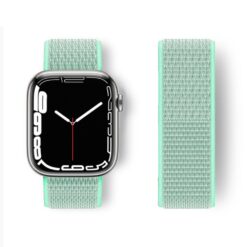 Apple Watch 45mm Hasırlı Cırtcırtlı Kordon